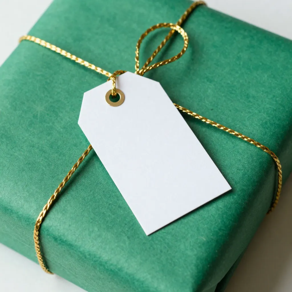 Colored wrapping paper